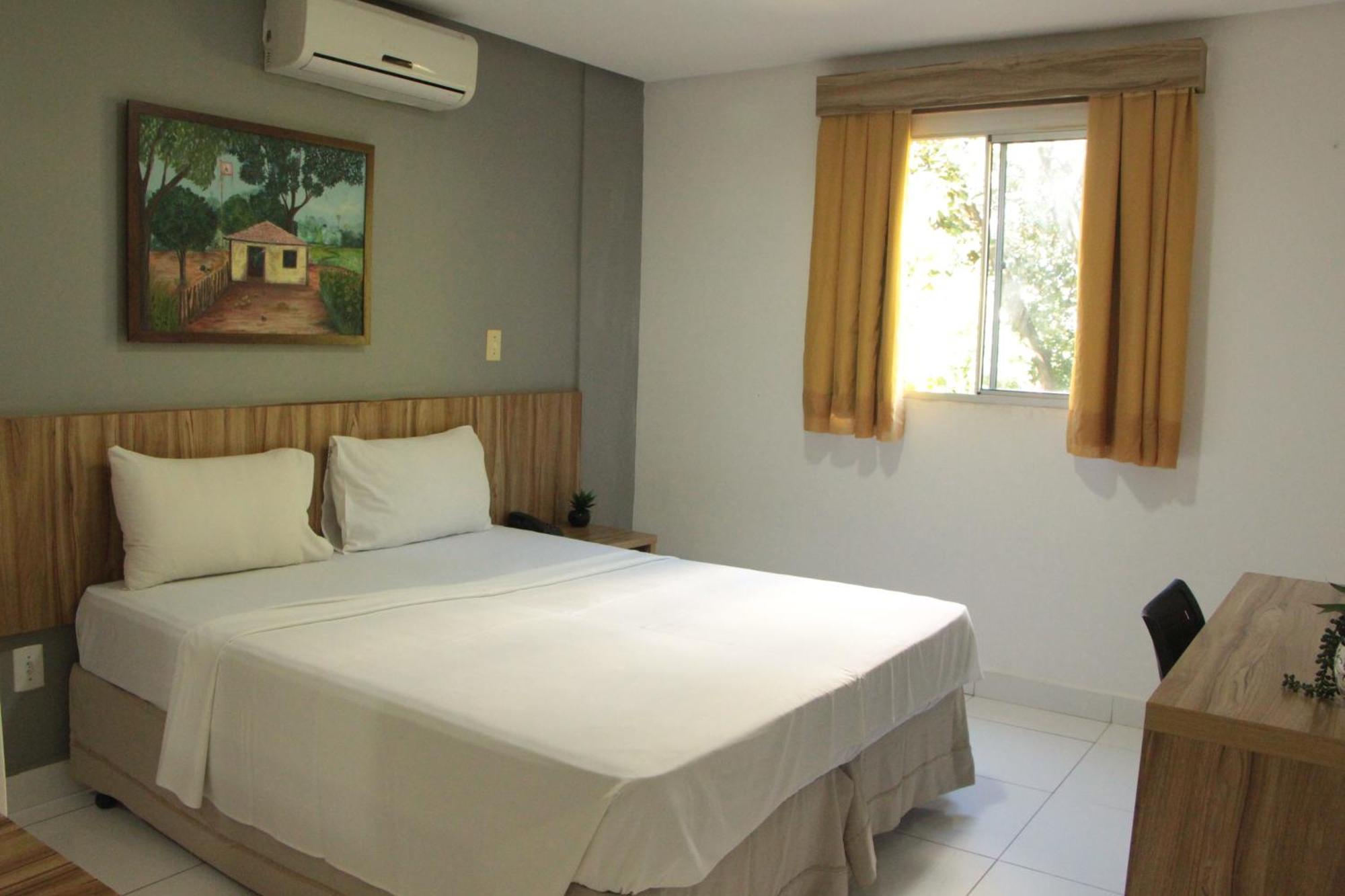 Cr Hotel Bueno - Antigo Hotel Serras De Goyaz Goiania Bagian luar foto A room at the hotel
